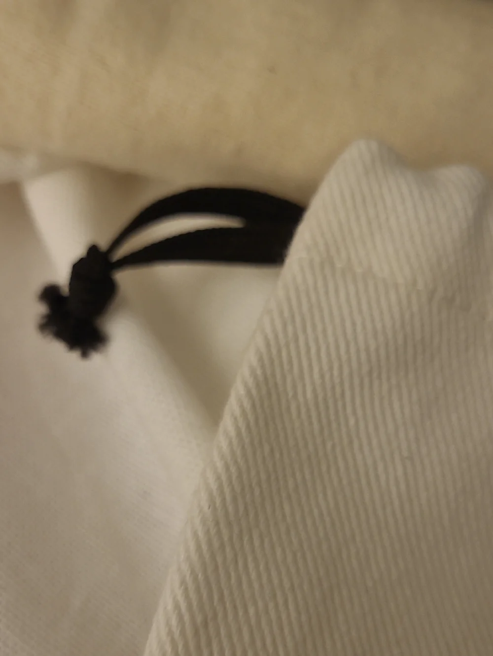 Paci Rabanne White Canvas Tote with Black Logo Print
